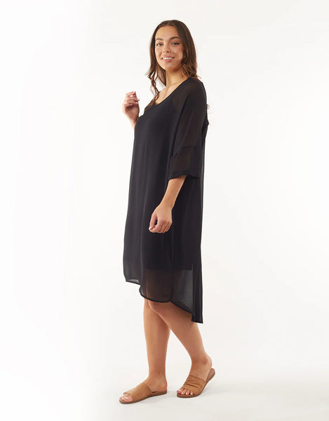 ELM - Margo georgette dress + slip! 16