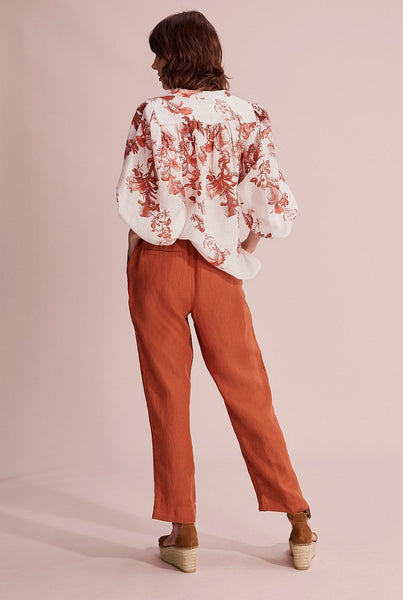 COUNTRY ROAD - Organic linen pant - Saffron! 12