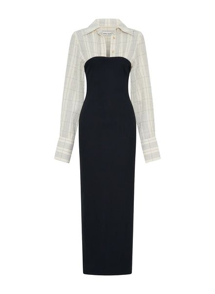 ANNA QUAN (LN) Austen maxi shirt dress! 8-10