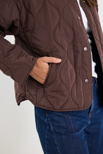STORIES TO BE TOLD (LN) "Apex" puffer jacket - Chocolate! 14