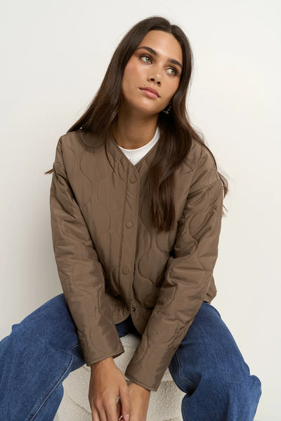STORIES TO BE TOLD (LN) "Apex" puffer jacket - Mocha! 12
