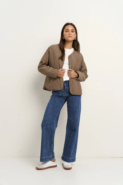 STORIES TO BE TOLD (LN) "Apex" puffer jacket - Mocha! 12