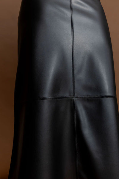 MOTTO - Faux leather A-line skirt! 14