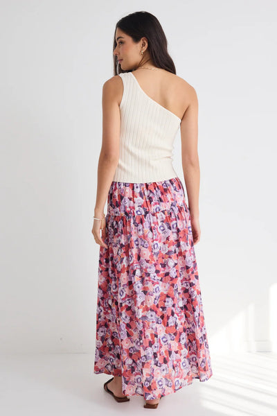 IVY JACK "Aquarius" maxi skirt - Lilac meadows! 12