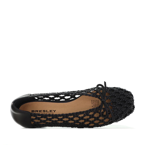 BRESLEY (LN) "Planet" woven ballet flats! 40
