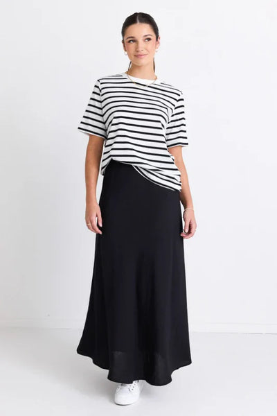 RE:UNION "Lagos" Linen blend maxi skirt! 12