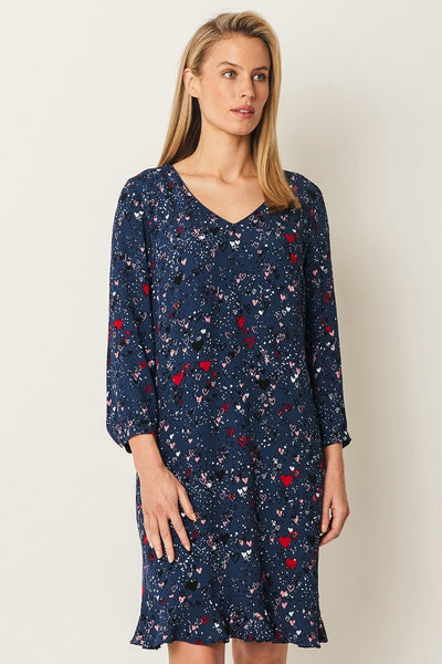 BLUE ILLUSION - Heart print dress! 12