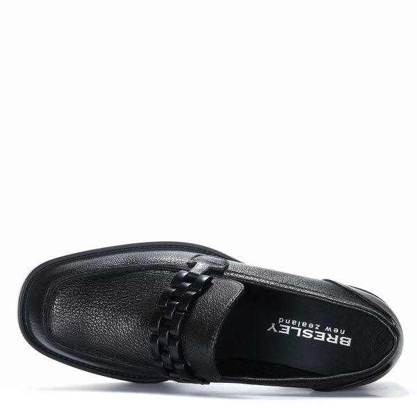 BRESLEY (LN) "Privot" leather loafer! 39