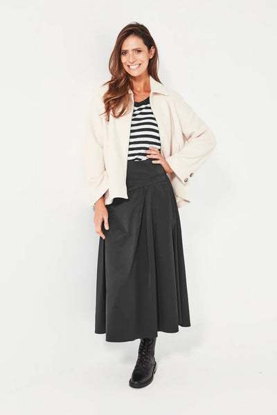 VERGE (BN) Hazel wool blend boucle jacket - Chalk! 14