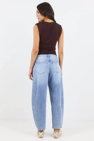 AMONG THE BRAVE (LN) "Graduate" stretch barrel jean! 14