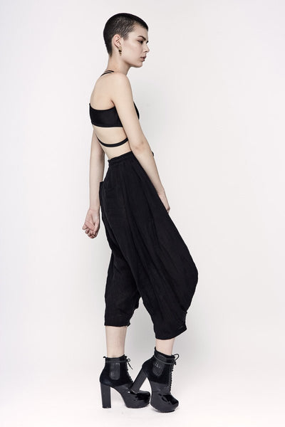 JASON LINGARD (LN) NZ - "Crane" linen crop trousers! 12
