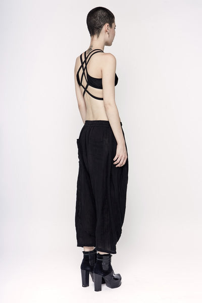 JASON LINGARD (LN) NZ - "Crane" linen crop trousers! 12