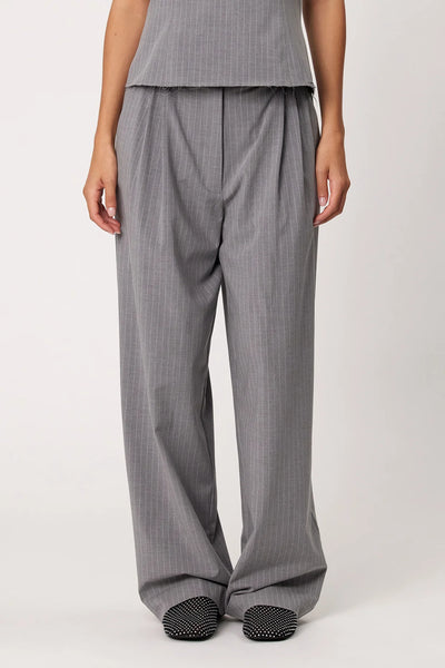 REMAIN (LN) Dallas pant - Smoke pinstripe! 14
