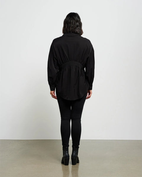 ET ALIA Tuxedo pleated waist shirt! 12