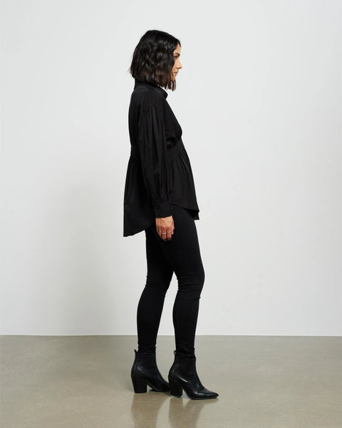 ET ALIA Tuxedo pleated waist shirt! 12