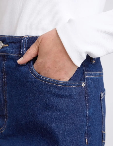 ELM - Eloise denim midi skirt! 8-10