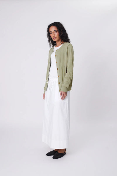 MARLOW (LN) Ember knit cardigan - Celery! 14