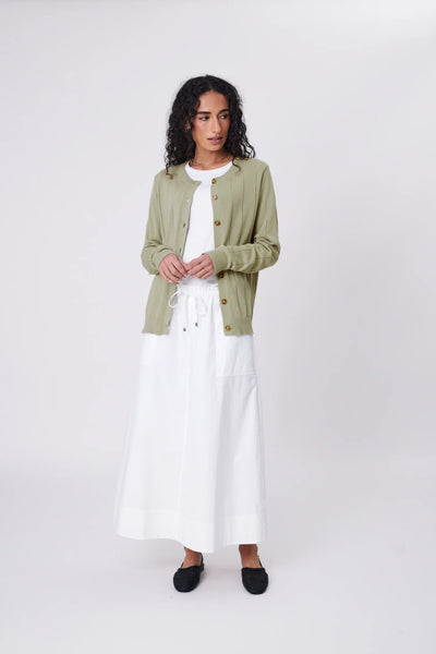 MARLOW (LN) Ember knit cardigan - Celery! 14