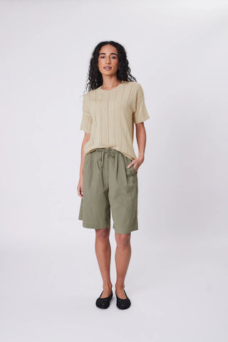MARLOW (LN) Ember knit tee - Hummus! 14