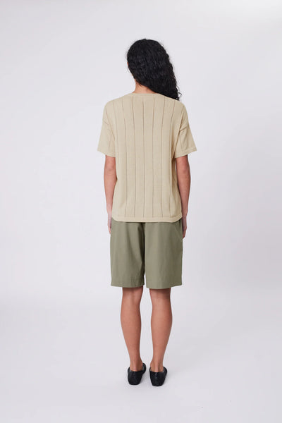 MARLOW (LN) Ember knit tee - Hummus! 14