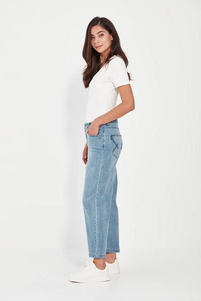VERGE (LN) "Farrow" jean - Crisp blue! 14