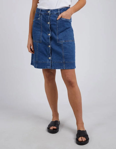 FXWDENIM - Nolan A-line denim skirt! 12