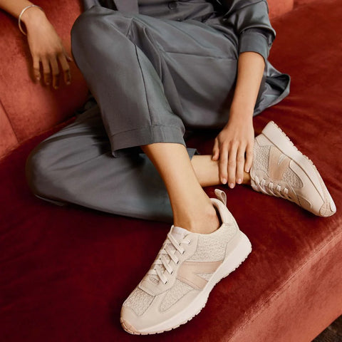 FRANKIE4 "Axel 2" boucle + leather sneakers! 9