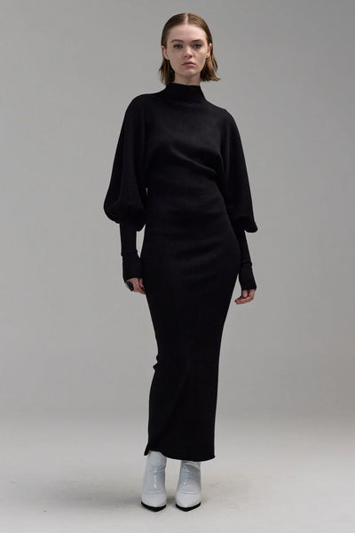 DREF_BY_D (LN) Alma Rib knit maxi dress! 12