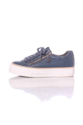 DEUCE "Pulse Zip" platform leather sneakers! 37
