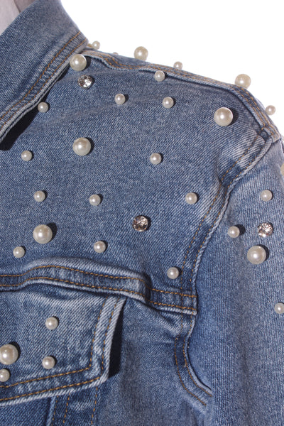 WL JEANS - Embellished denim jacket! 10-12