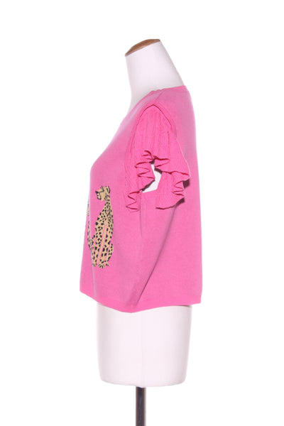 FRIENDS OF THE FOX - Cheetah print knit vest! 14