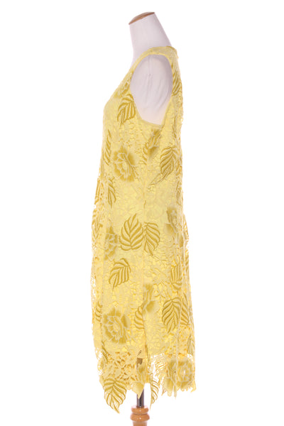 OH THREE - Yellow lace dress! 16