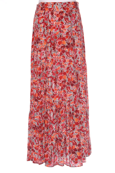 MAX - Clara gather maxi skirt - Watercolour floral print! 10