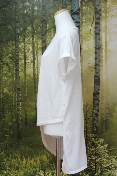 FEDERATION - Linen blend hi low twist detail tee! 14