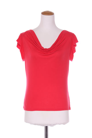 COUNTRY ROAD - Red cowl neck lyocell top! 8