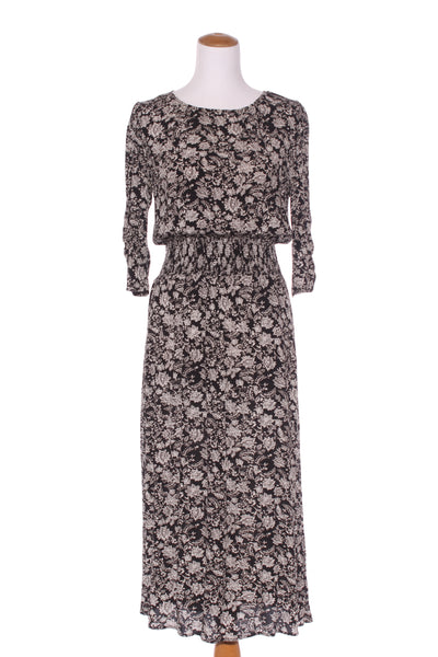 WHISTLE - Floral print shirred waist midi dress! 12