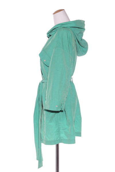 CREA CONCEPT - Green hooded rain jacket! 14-16