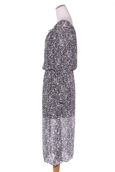 DECJUBA - Floral print viscose midi dress! 14