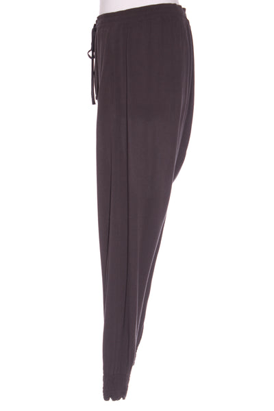 REPERTOIRE (NZ) "Aladdin" shirred cuff rayon pant! 12