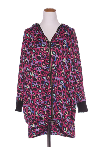CHARLO - Reversible leopard + stripe  hooded cardi! 12