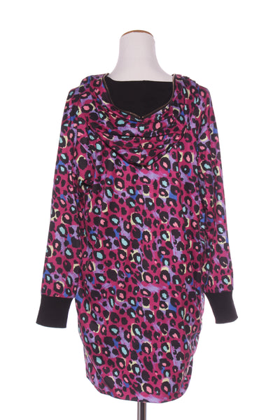 CHARLO - Reversible leopard + stripe  hooded cardi! 12