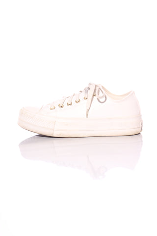 CONVERSE - Ivory platform sneakers! 7