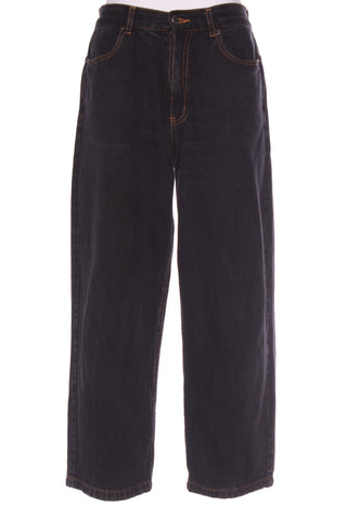 ALPHA 60 - Barrel leg jeans - Washed black! 12