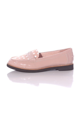 BRESLEY "Avah" patent + spot leather loafer! 41