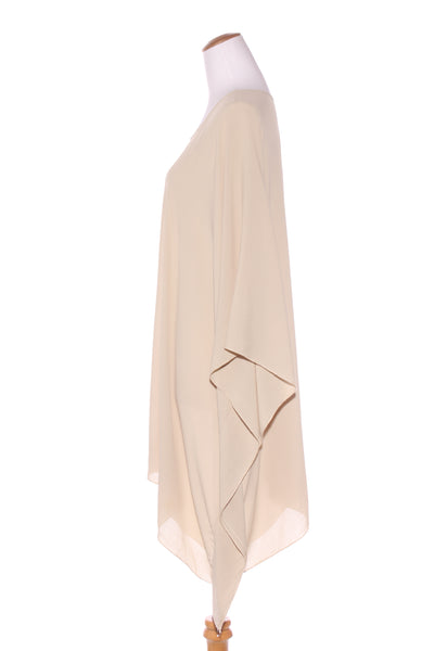 CITTA ESSENTIALS - Beige boxy kaftan! O/S