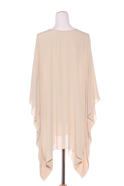CITTA ESSENTIALS - Beige boxy kaftan! O/S