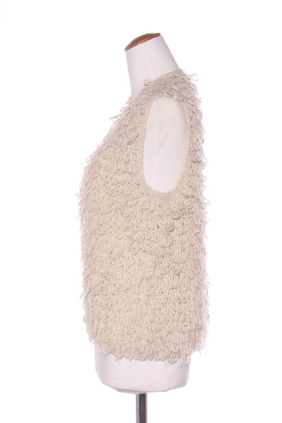 DECJUBA - Shaggy wool blend vest! 10-12
