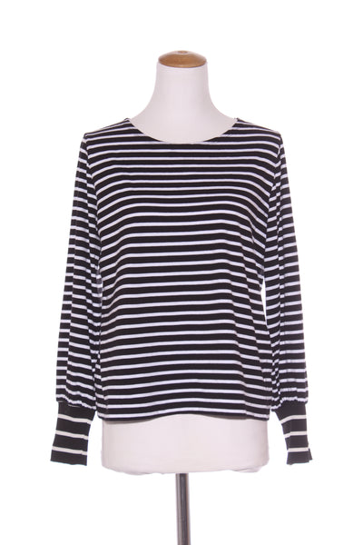 REPERTOIRE (NZ) "Callista" rib sleeve L/S top! 10-12