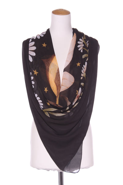 (Made in AU) Large bee print square scarf!