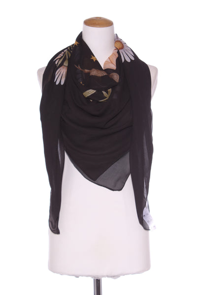 (Made in AU) Large bee print square scarf!